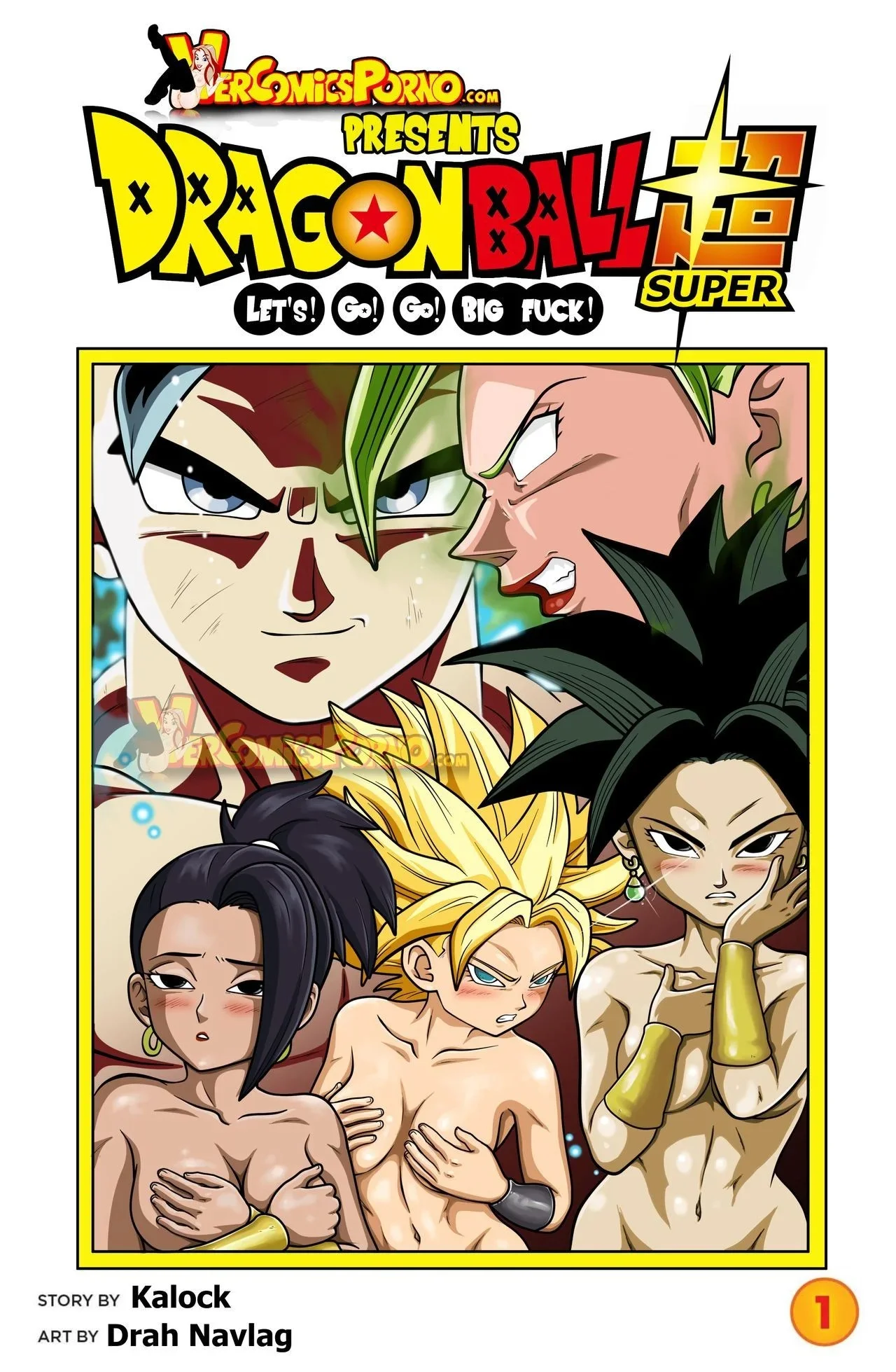 Portada del cómic Lets Go, Big Fuck, con su título y arte principal. - Página 26