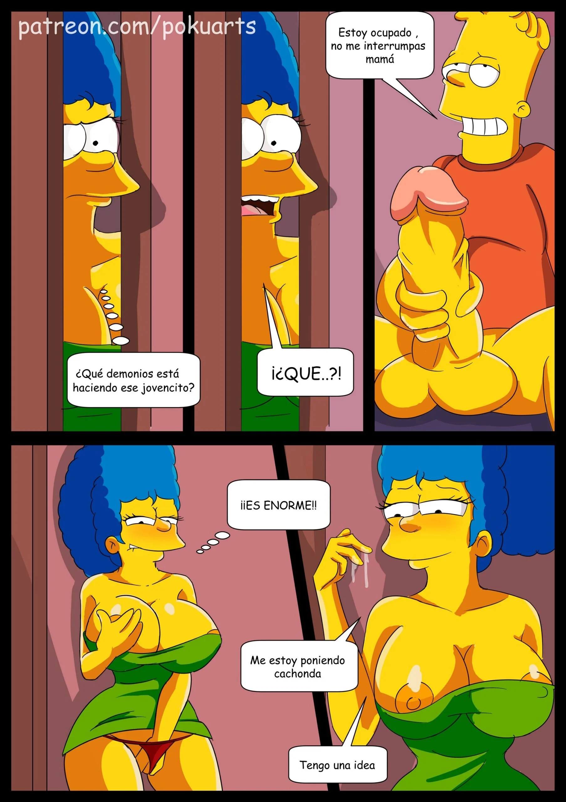 Portada del cómic Mi Hijo la Tiene Grande, de PokuArts. - Página 6