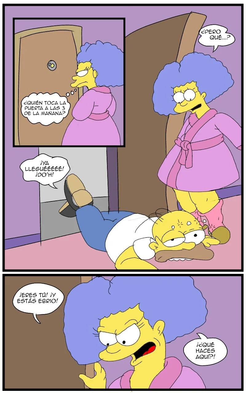Portada del cómic Selma’s Struggle – The Simpsons, con ilustración principal de la serie. - Página 11