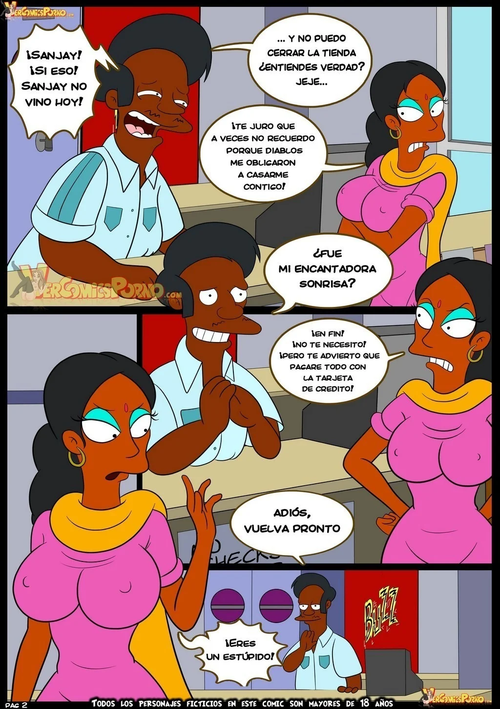 Portada del cómic Viejas Costumbres 7, edición XXX de Los Simpsons. - Página 27