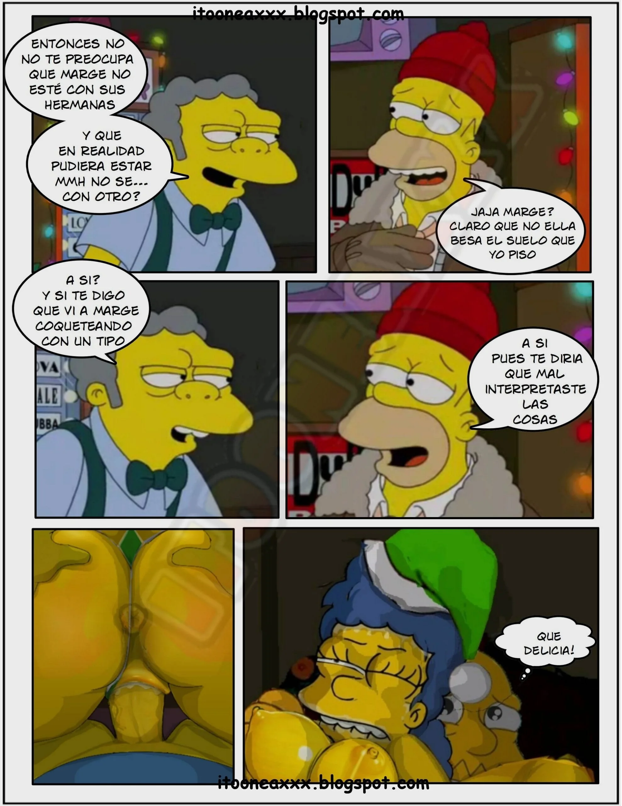 Portada del cómic Sexy Navidad 2 – Itooneaxxx, con temática navideña y contenido erótico. - Página 27