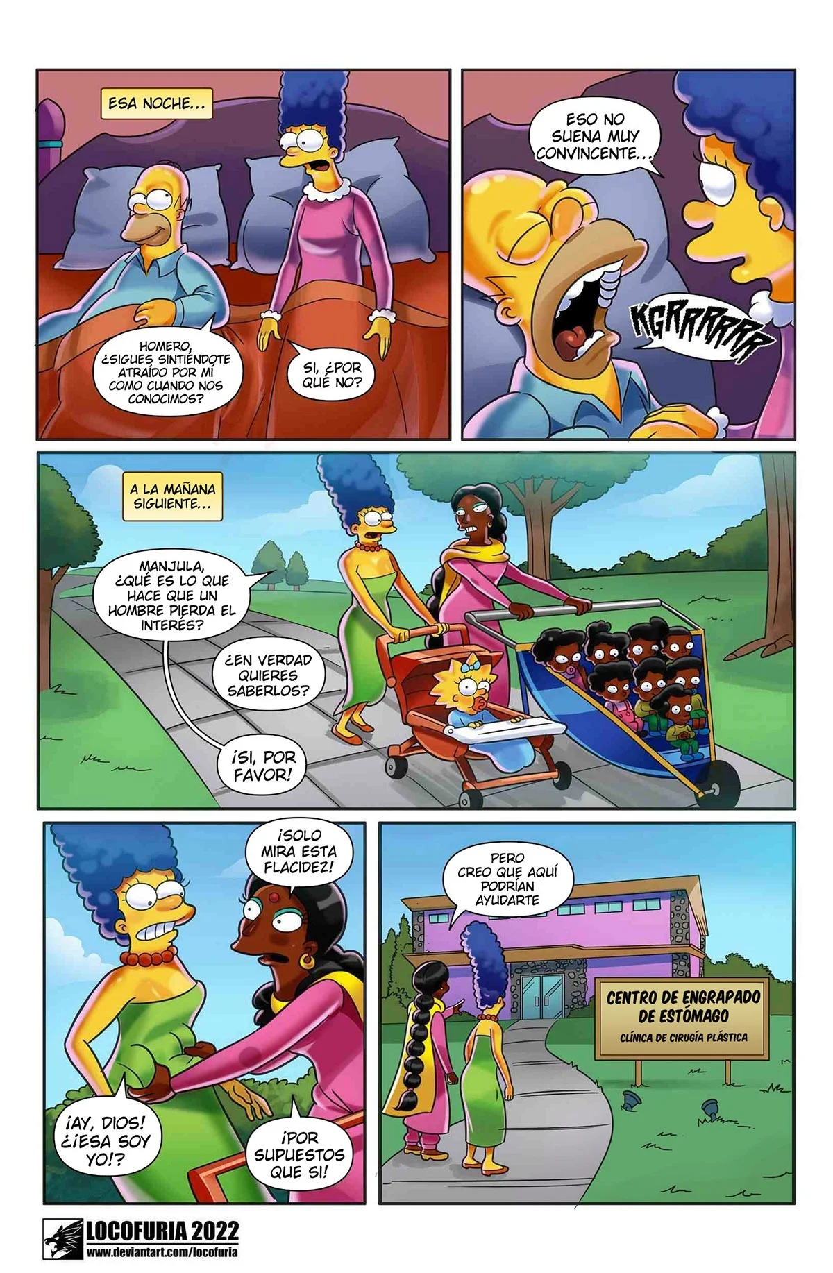 Portada del cómic Big Breasts – Locofuria, con ilustración de temática adulta. - Página 26