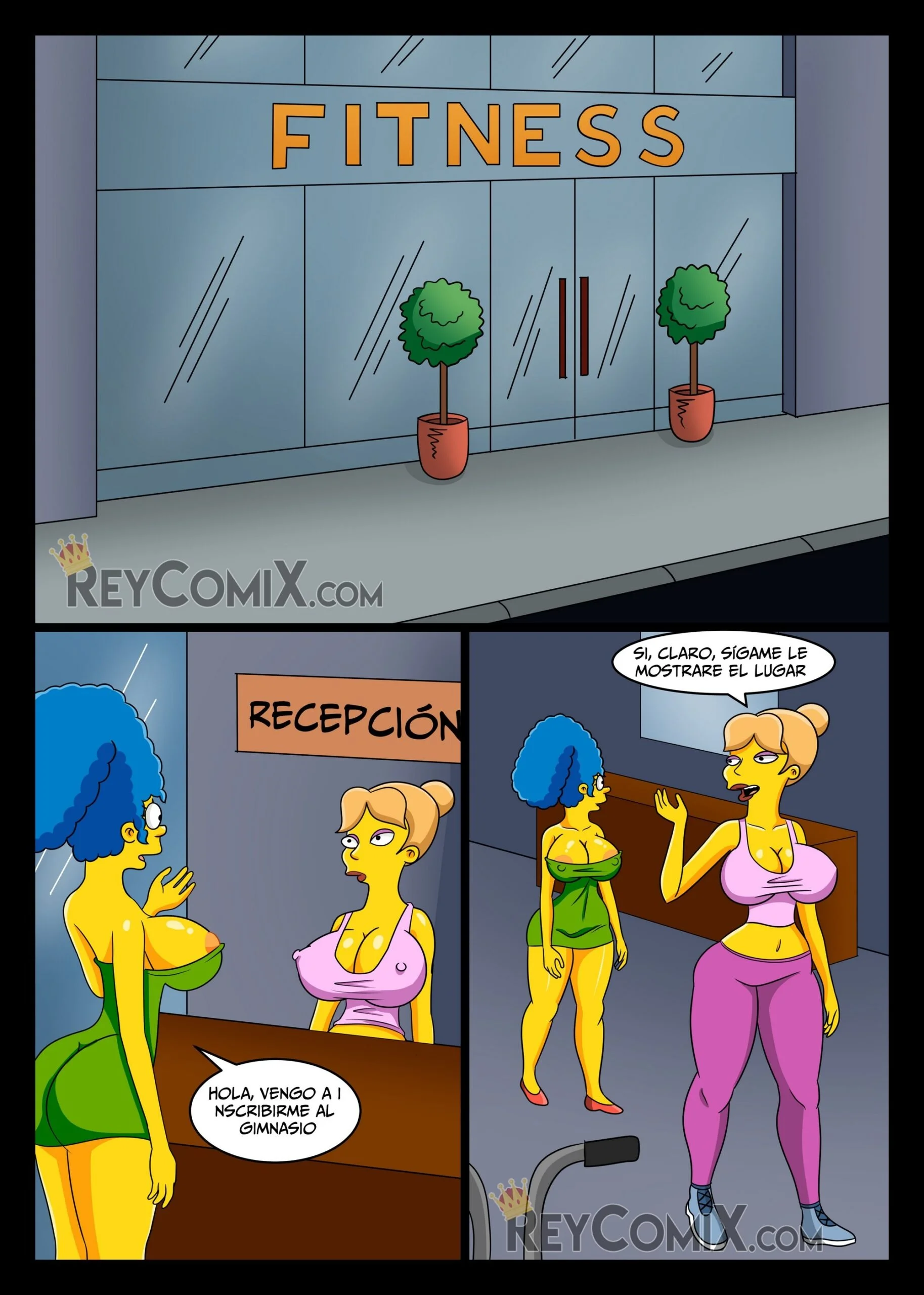 Portada del cómic Los Simpson GYM, sin información adicional disponible. - Página 11