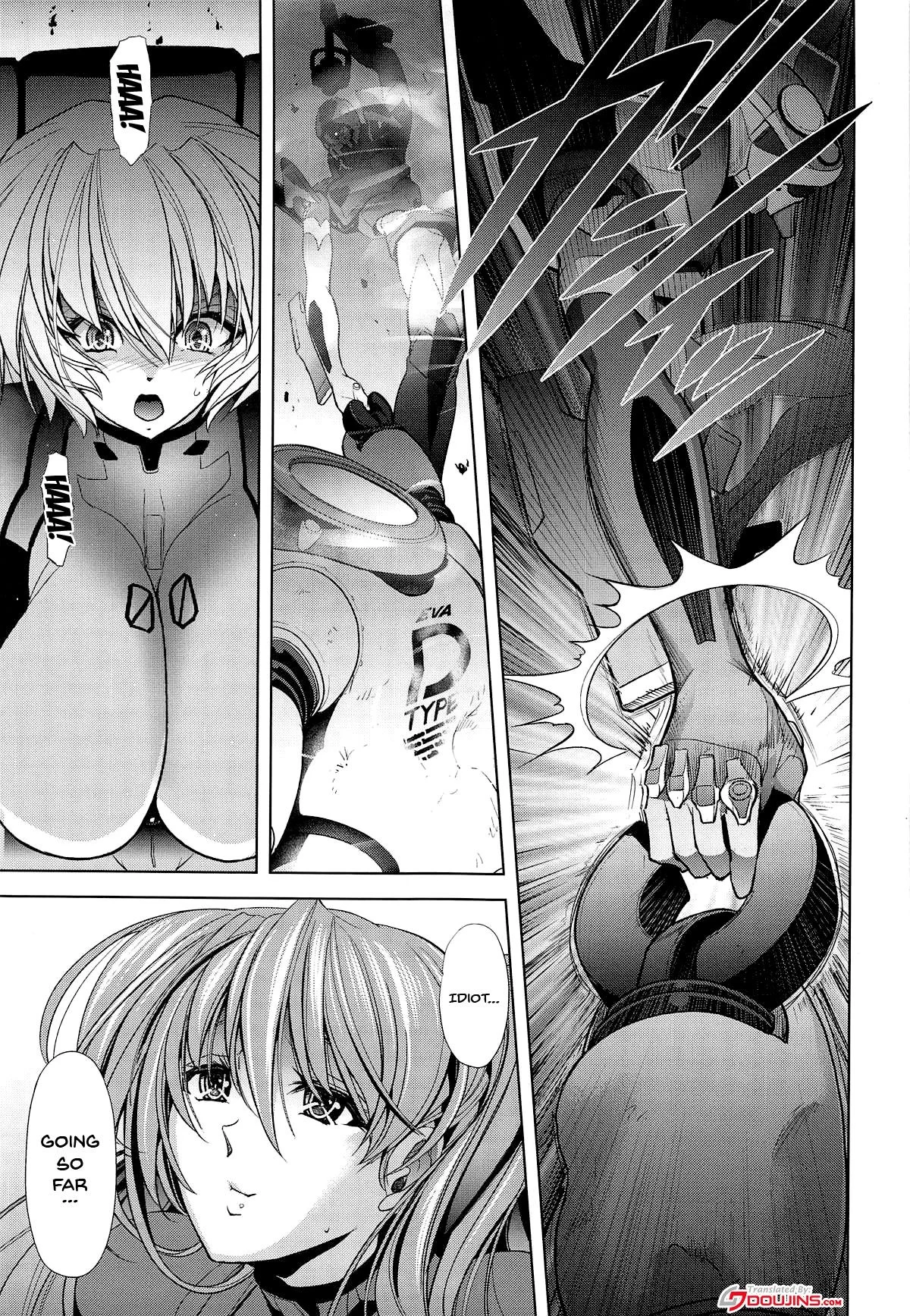 Portada del cómic MASTER Fly To THe Honey Moon, edición basada en Evangelion. - Página 144