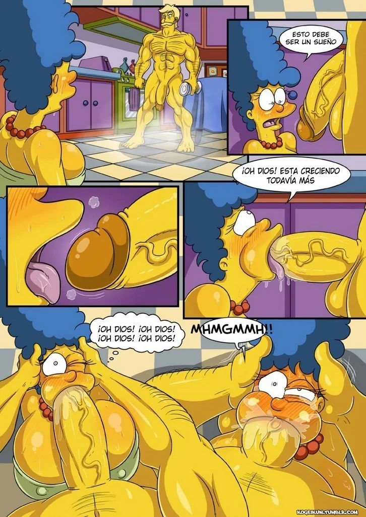 Portada del cómic Marge Erotic Fantasies – Kogeikun, con ilustración erótica de temática adulta. - Página 17