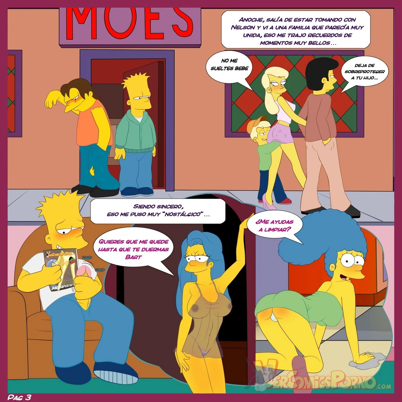 Portada del cómic Viejas Costumbres 1, con ilustración principal y título destacado. - Página 19