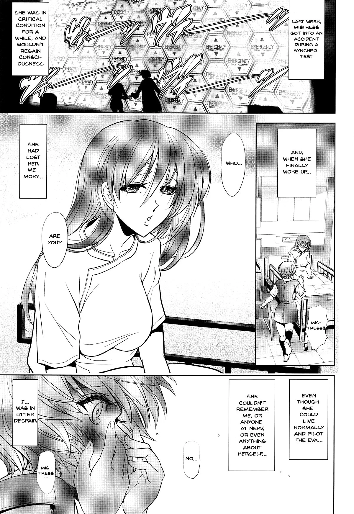 Portada del cómic MASTER Fly To THe Honey Moon, edición basada en Evangelion. - Página 83