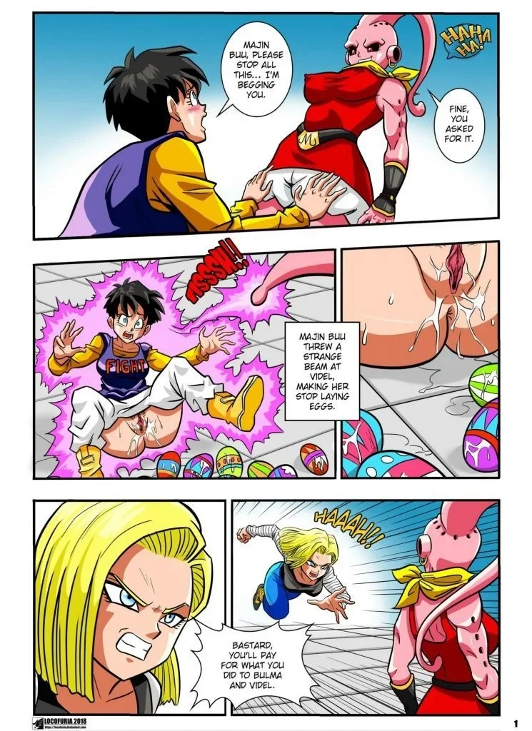 Portada del cómic Buu's Bodies 3, con ilustración de personajes y escena sugerente. - Página 26