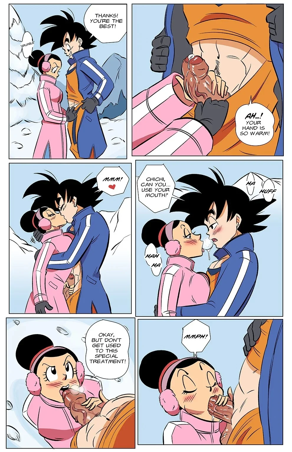 Portada del cómic Heating Up, sin información adicional disponible. - Página 10