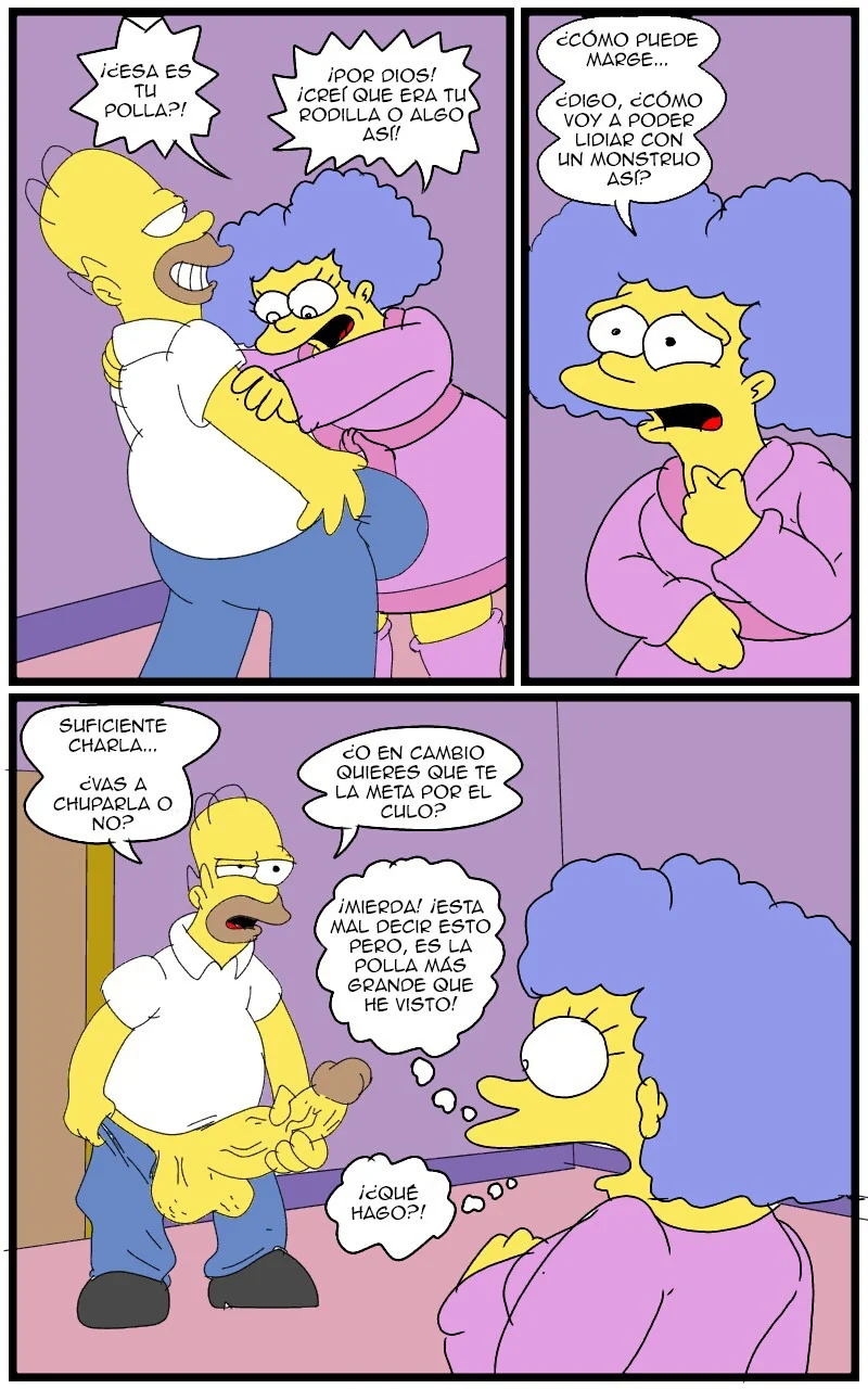 Portada del cómic Selma’s Struggle – The Simpsons, con ilustración principal de la serie. - Página 9