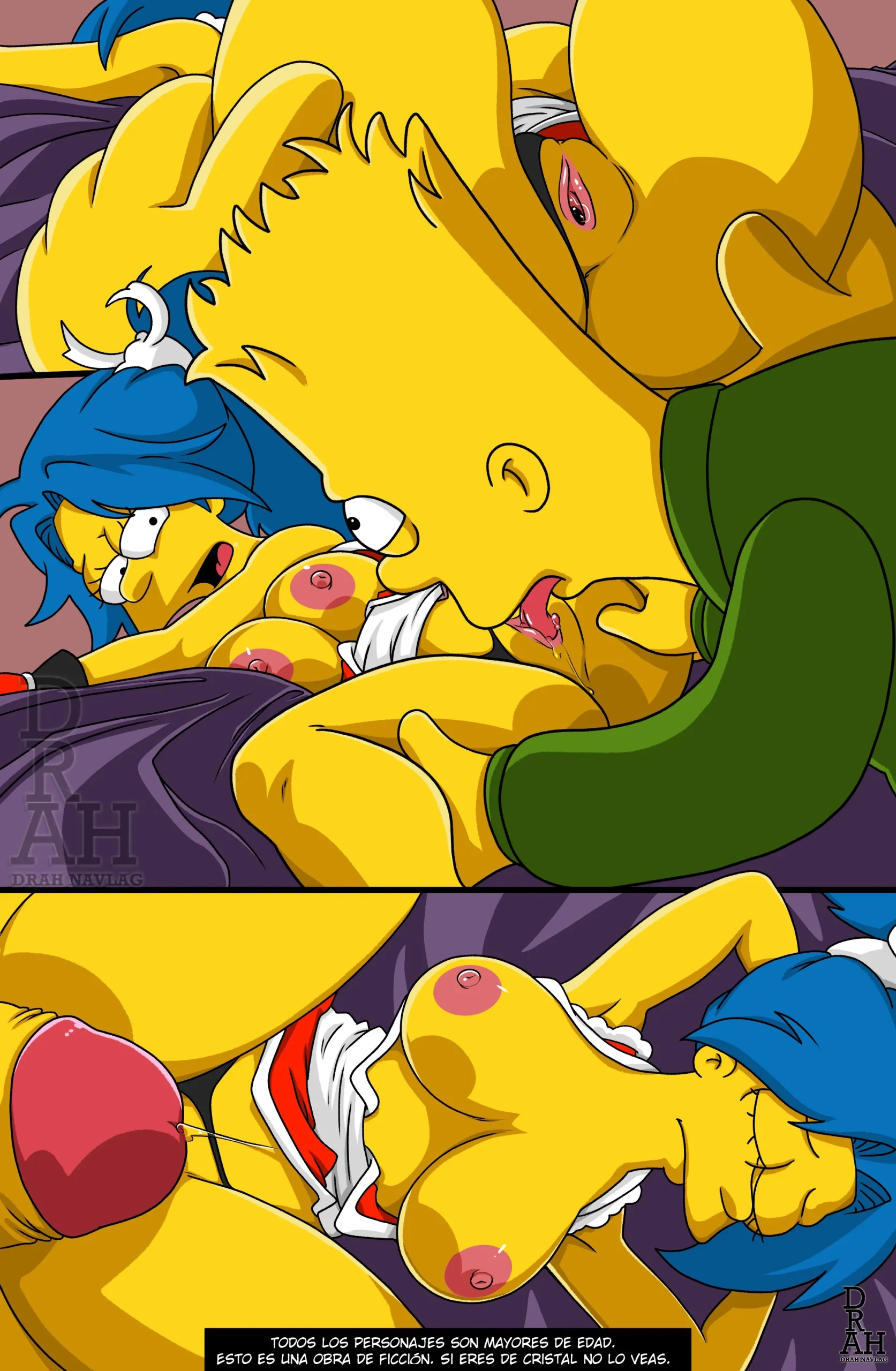 Portada del cómic The Simpsons Tapped Out – Drah Navlag. - Página 6