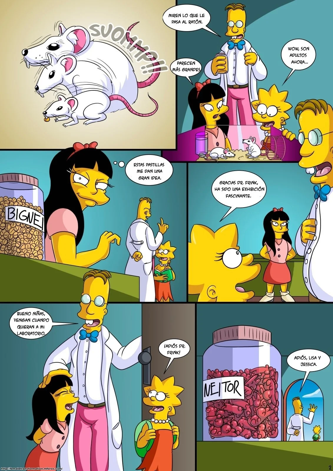 Portada del cómic Treehouse of Horror 3 – Kogeikun, con ilustración principal y título destacado. - Página 27