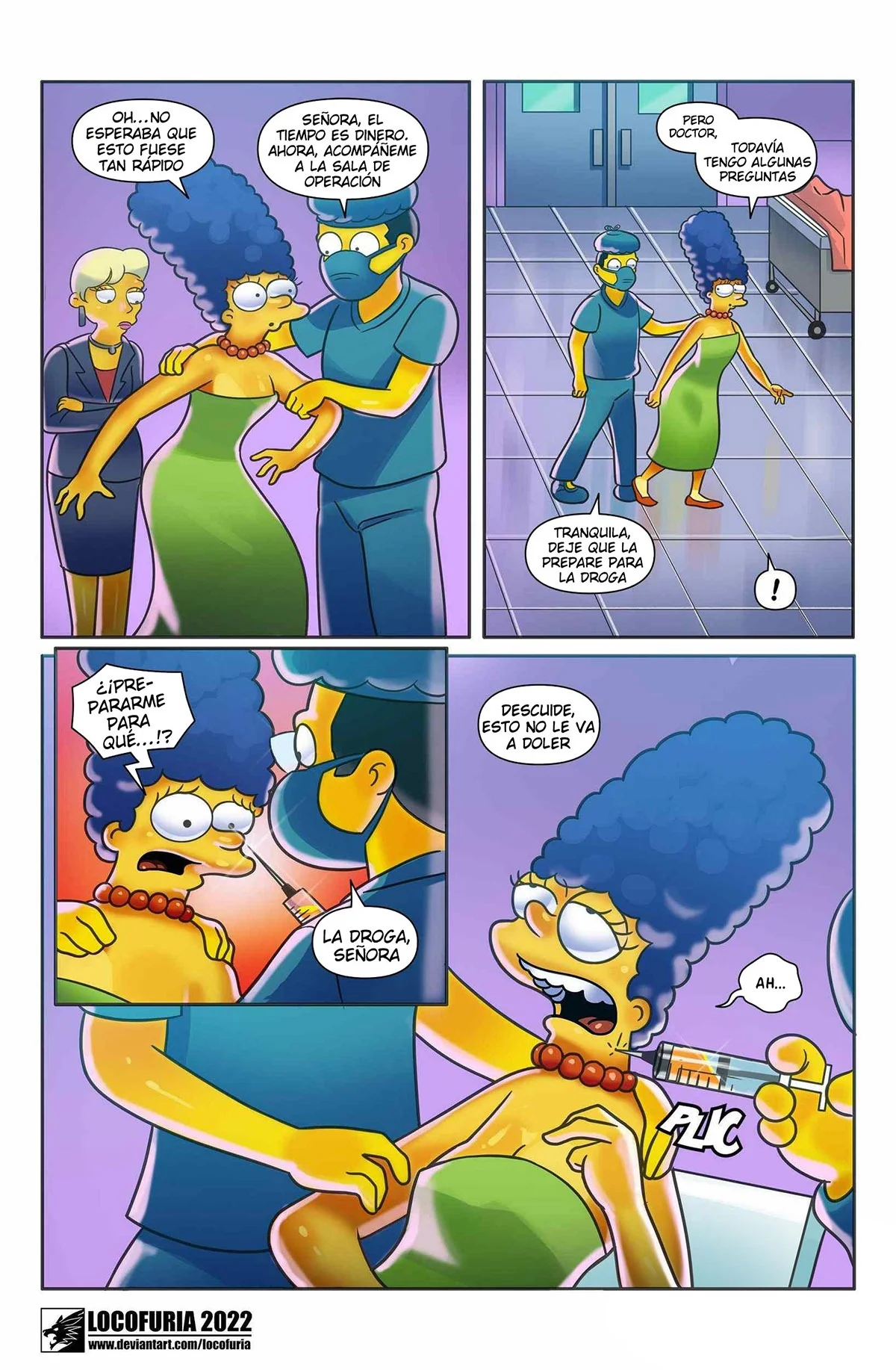 Portada del cómic Big Breasts – Locofuria, con ilustración de temática adulta. - Página 24