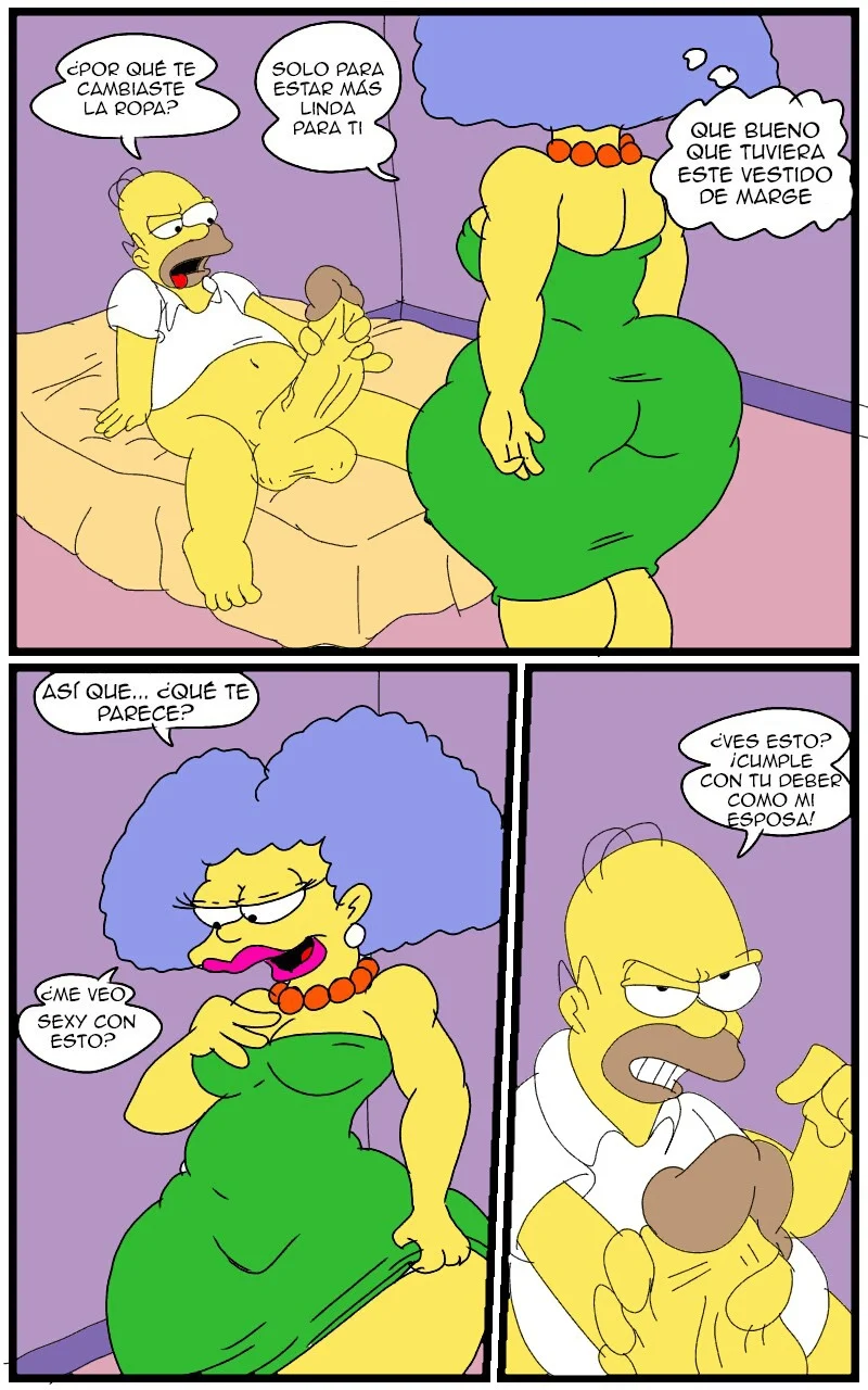 Portada del cómic Selma’s Struggle – The Simpsons, con ilustración principal de la serie. - Página 8