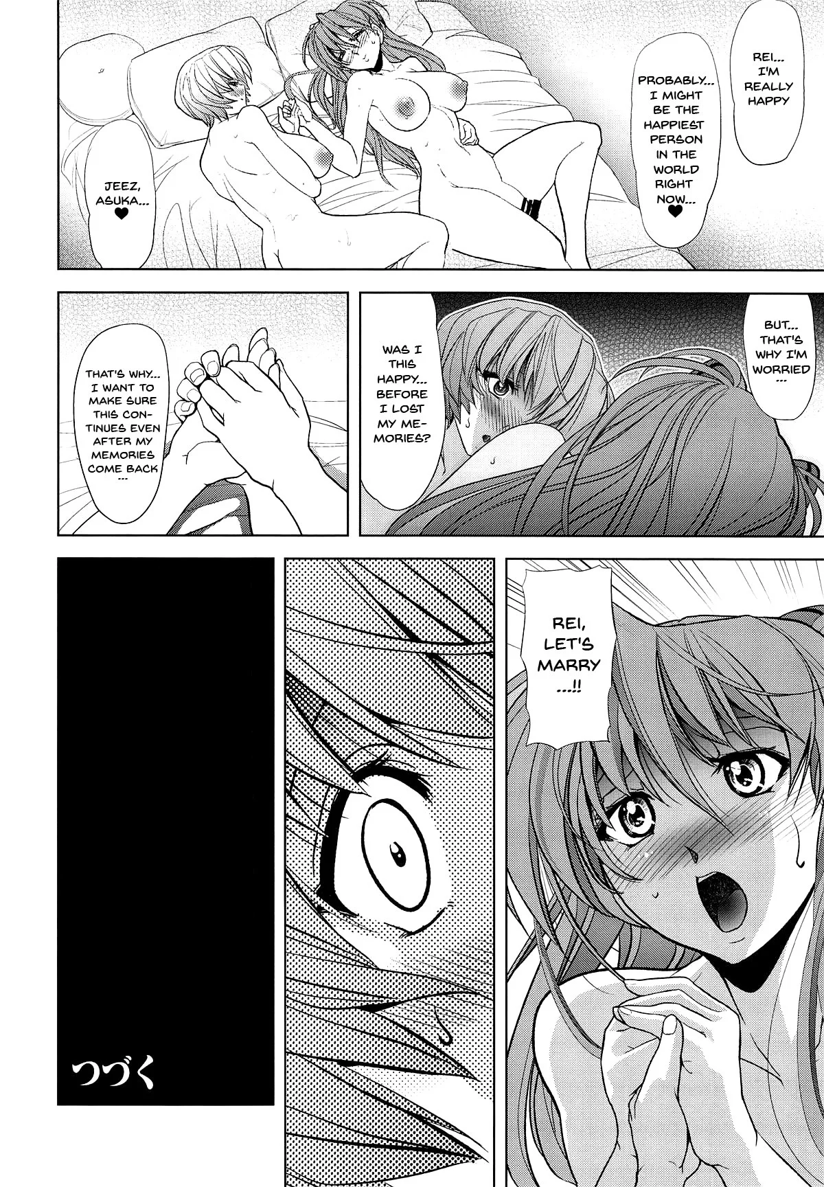 Portada del cómic MASTER Fly To THe Honey Moon, edición basada en Evangelion. - Página 66