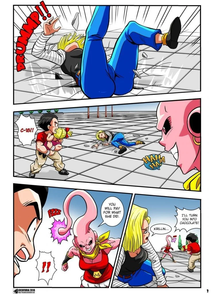 Portada del cómic Buu's Bodies 3, con ilustración de personajes y escena sugerente. - Página 24