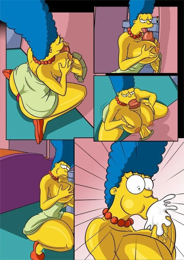 Portada del cómic San Valentin – Simpsons Porno, con temática de San Valentín y estilo adulto. - Página 13