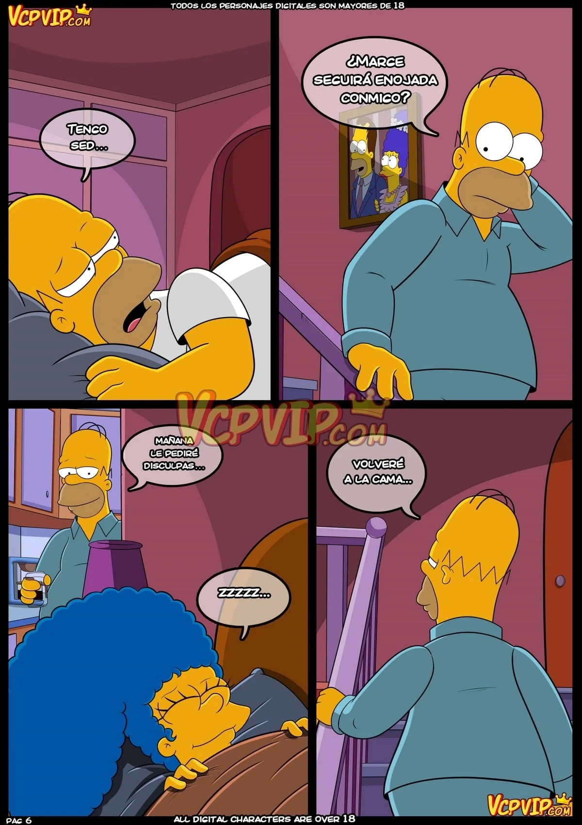 Portada del cómic Simpsons – Mamá, con ilustración de los personajes de la serie. - Página 15