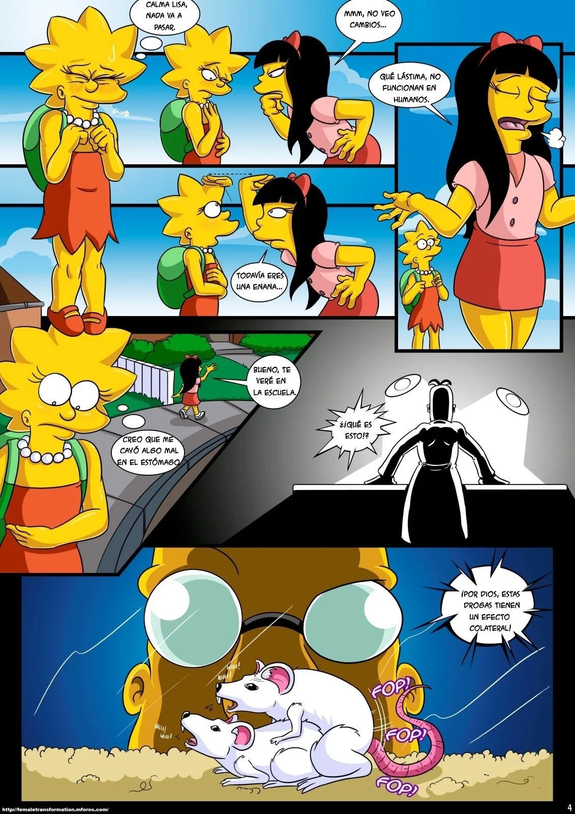 Portada del cómic Treehouse of Horror 3 – Kogeikun, con ilustración principal y título destacado. - Página 25