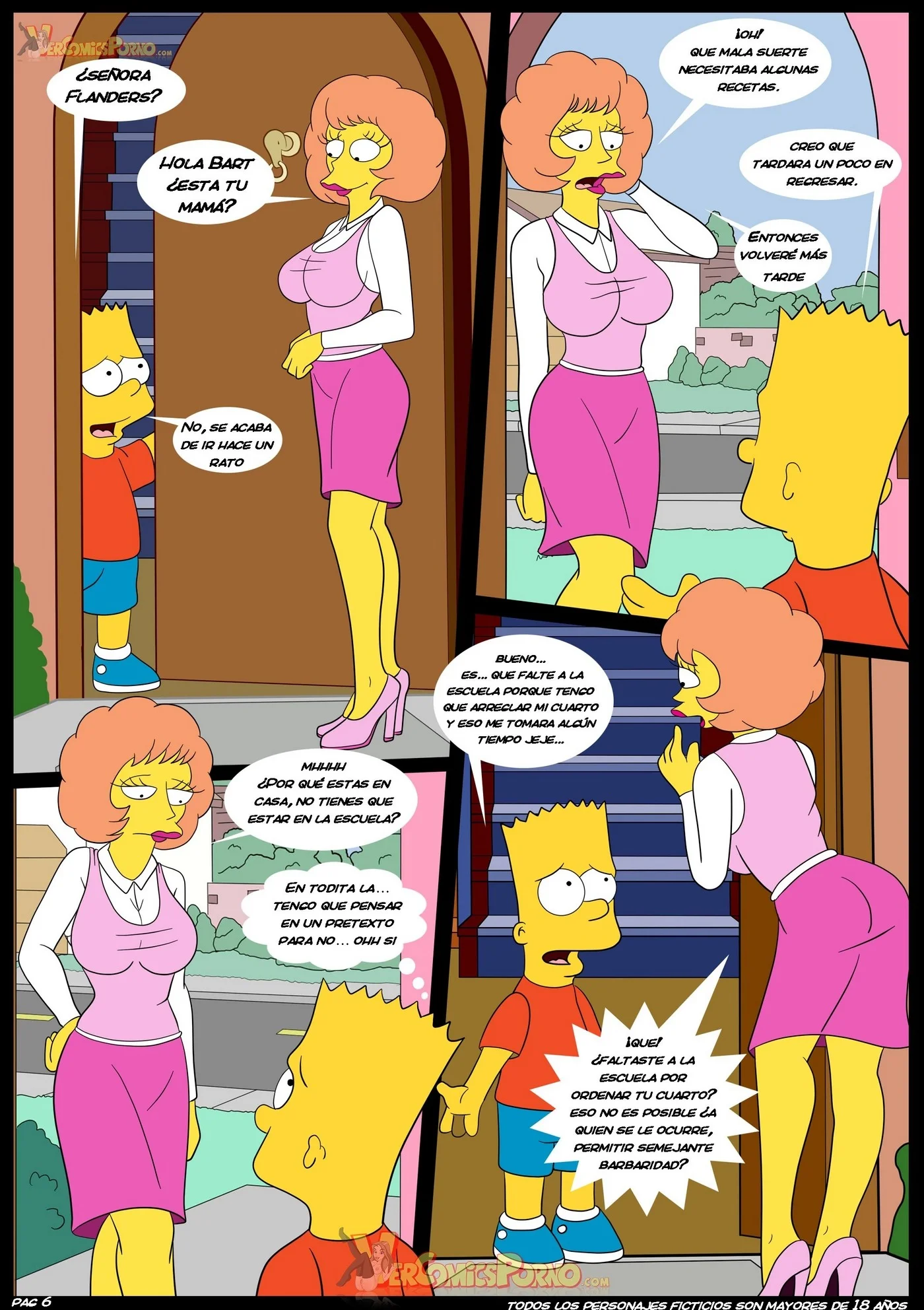 Portada del cómic Viejas Costumbres 4, con ilustración principal y título destacado. - Página 19