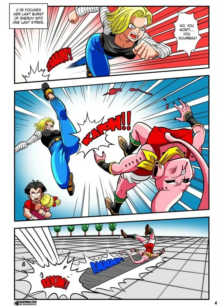 Portada del cómic Buu's Bodies 3, con ilustración de personajes y escena sugerente. - Página 23