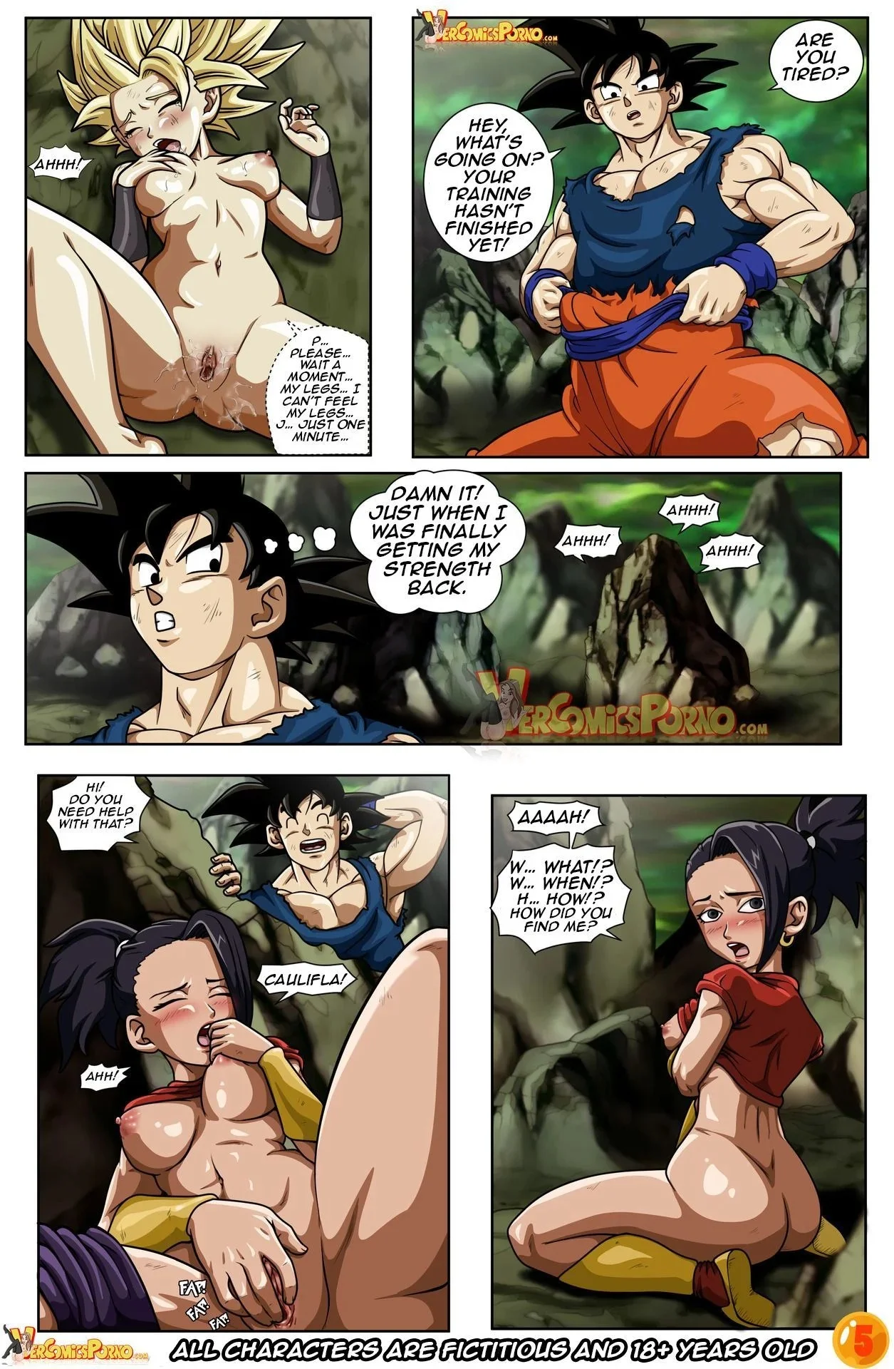 Portada del cómic Lets Go, Big Fuck, con su título y arte principal. - Página 21