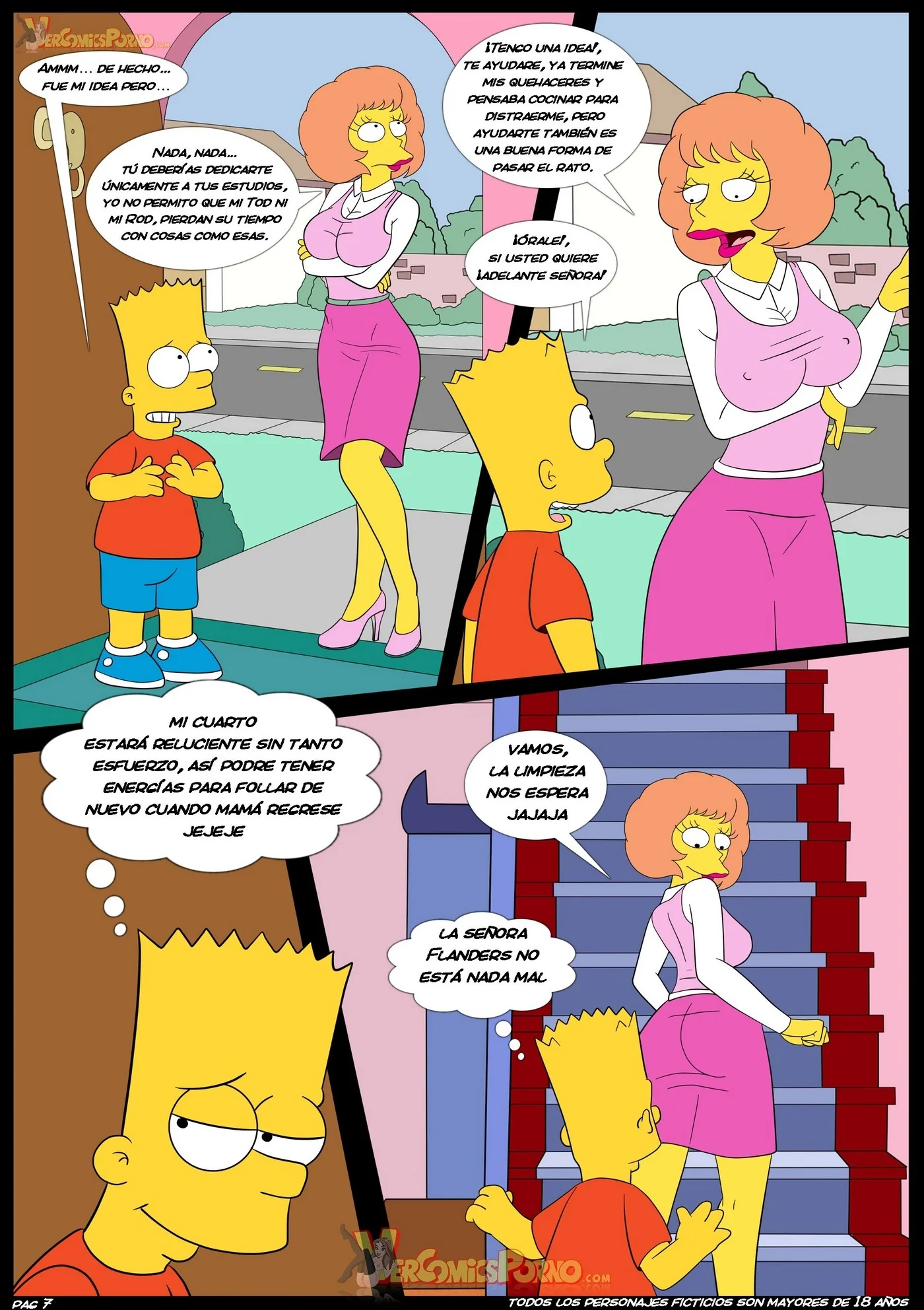 Portada del cómic Viejas Costumbres 4, con ilustración principal y título destacado. - Página 18