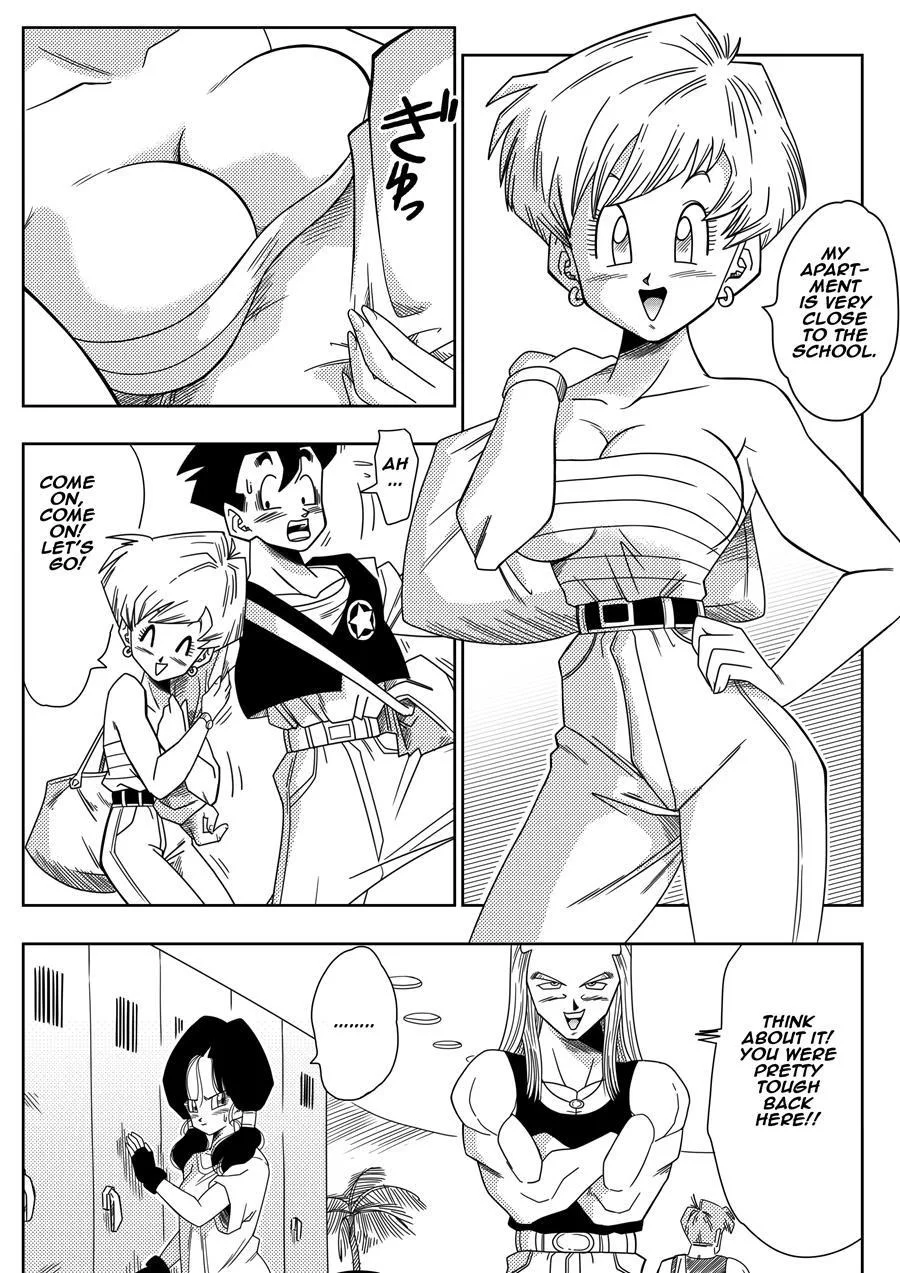 Portada del cómic Love Triangle Z Chapter 1, mostrando su título y arte principal. - Página 26