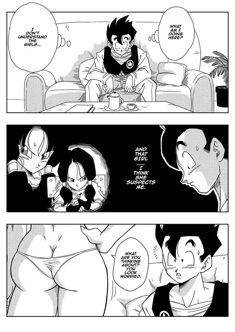 Portada del cómic Love Triangle Z Chapter 1, mostrando su título y arte principal. - Página 24