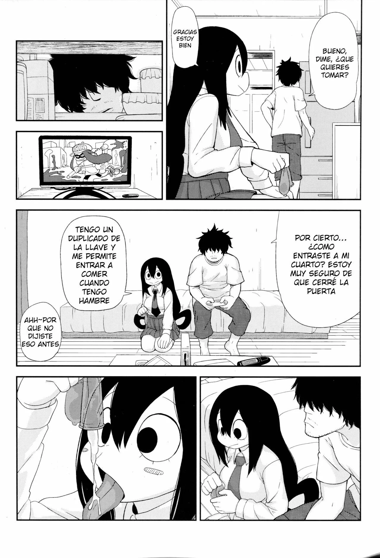 Portada del cómic Tsuyu Biyori, con ilustración principal y título destacado. - Página 28