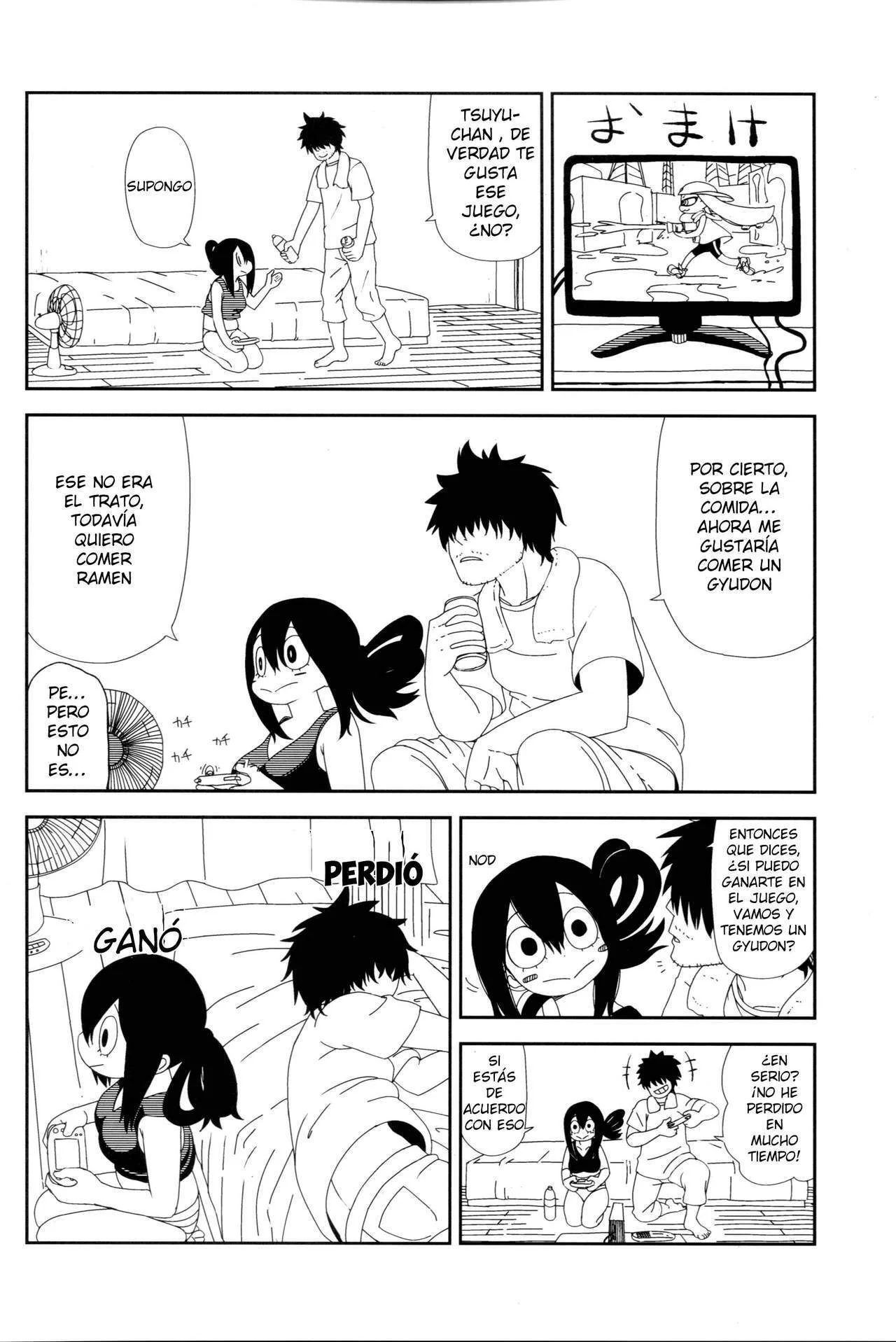Portada del cómic Tsuyu Biyori, con ilustración principal y título destacado. - Página 6