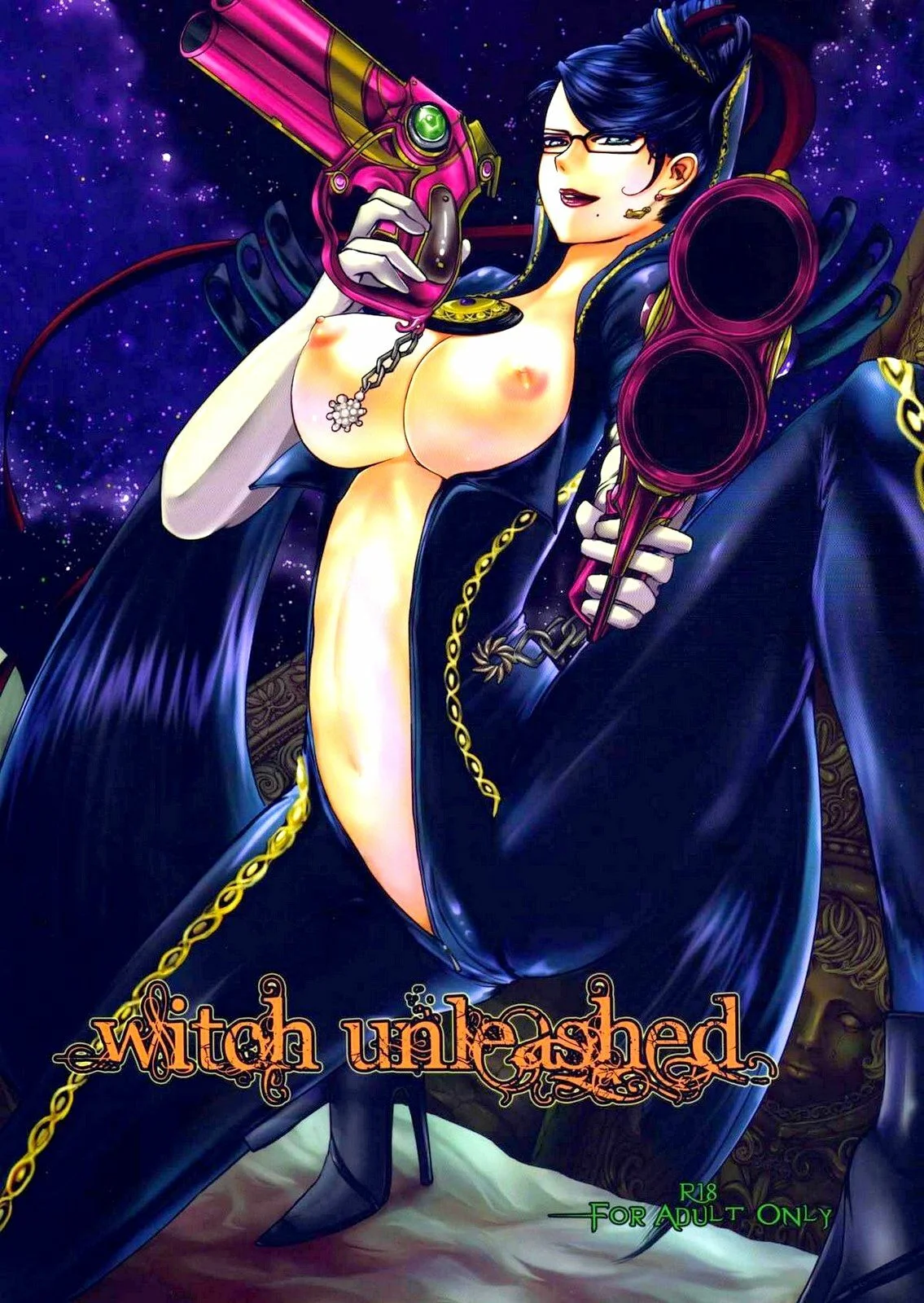 Portada del cómic Witch Unleashed, con su título destacado y una ilustración central de la obra. - Página 27