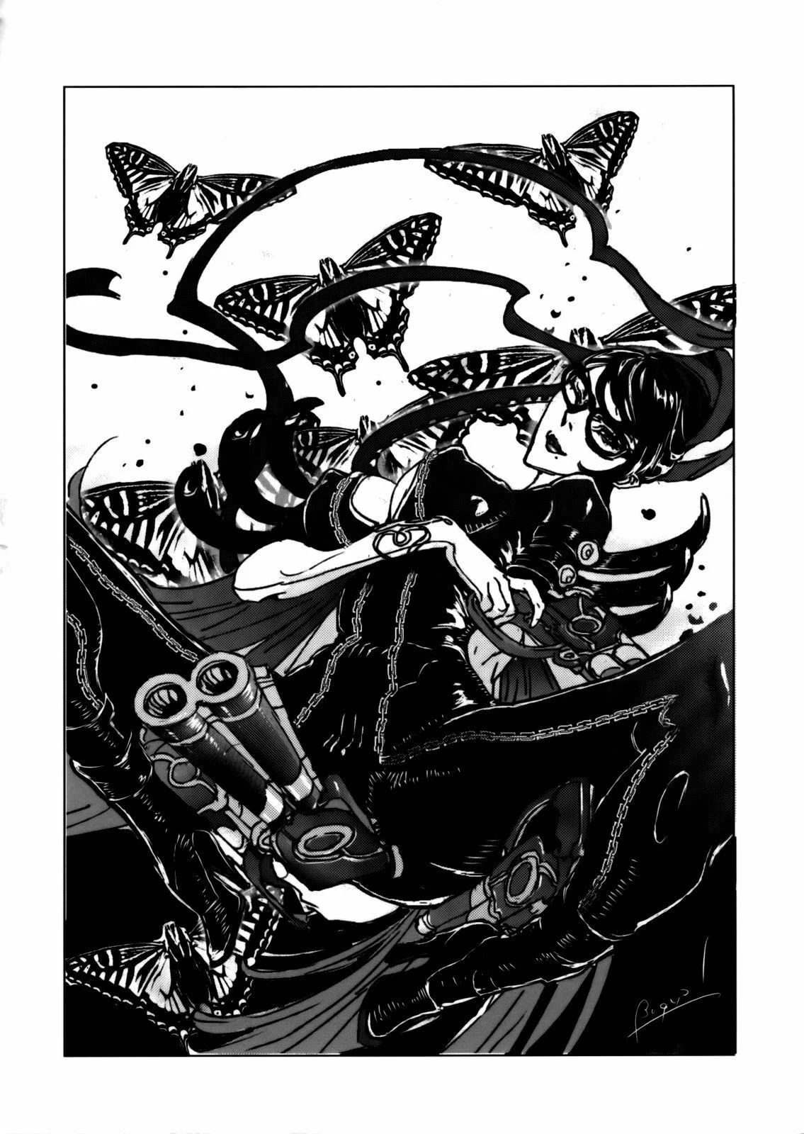 Portada del cómic KETSU! MEGATON BY, con su título destacado y diseño visual llamativo. - Página 23