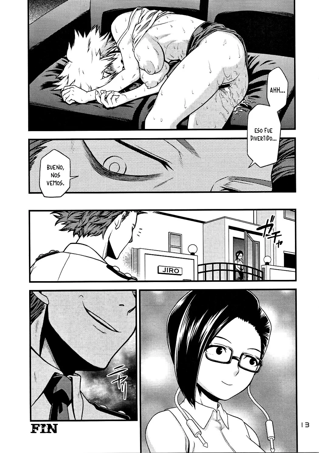 Portada del cómic H♥ERO!! 2 Side Bakugo Mama, con ilustración principal del personaje. - Página 3
