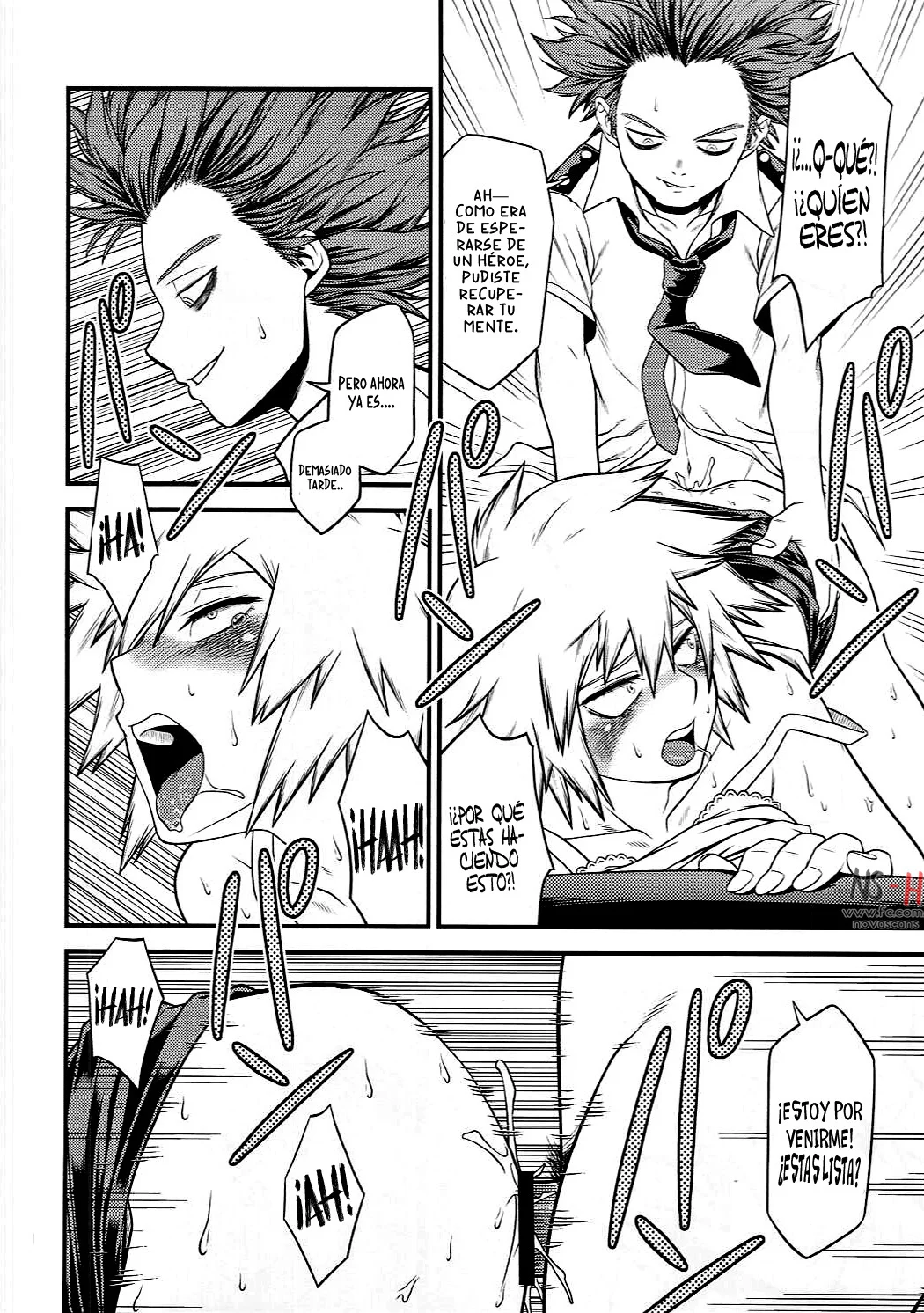 Portada del cómic H♥ERO!! 2 Side Bakugo Mama, con ilustración principal del personaje. - Página 6