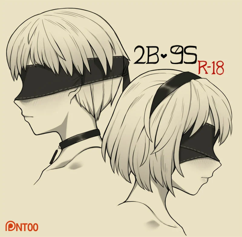 Portada del cómic 2B 9S, con los personajes principales en primer plano. - Página 10