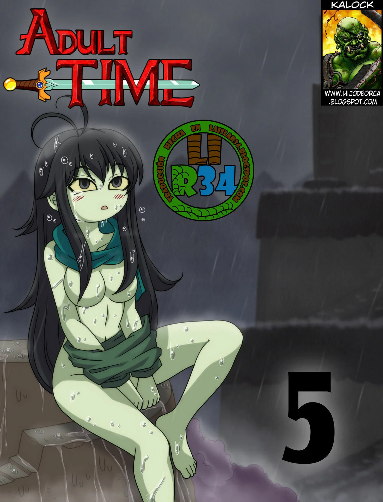 Portada del cómic Adult Time 5, sin información adicional disponible. - Página 95
