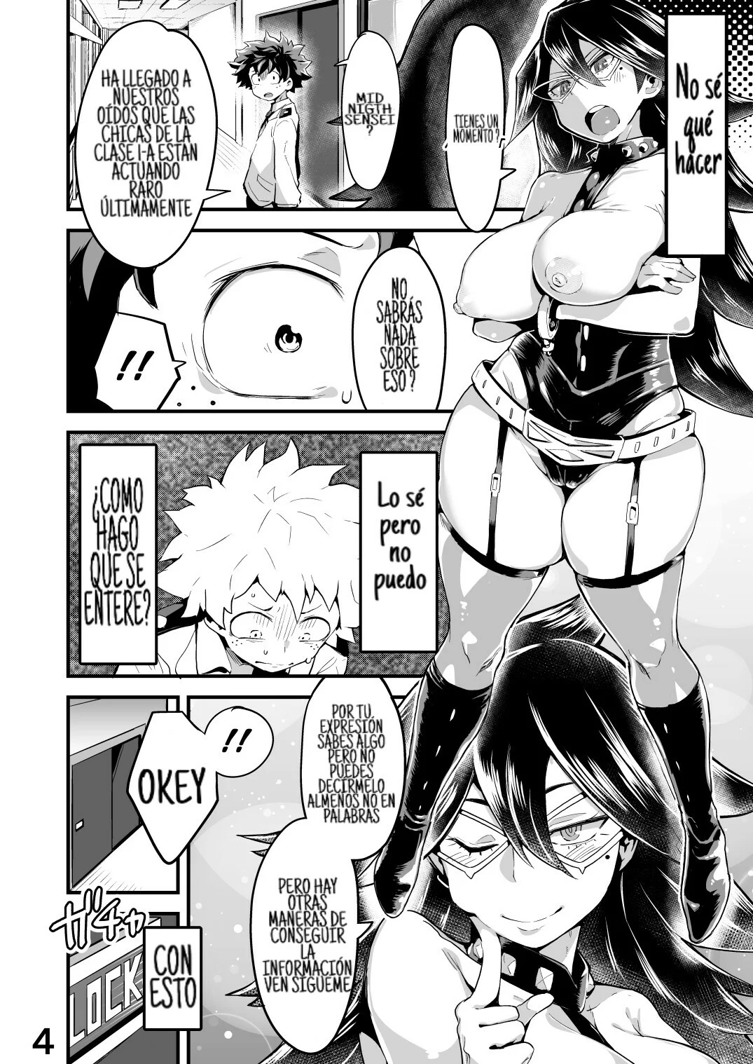 Portada del cómic Boku to Nottori Villain Nakademia Vol. 2, mostrando a los personajes principales en una escena sugerente. - Página 25
