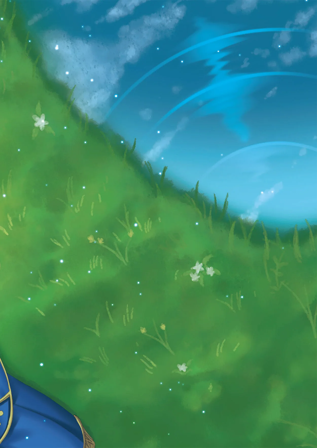 Portada del cómic Star Aquamarine, ilustración principal de la obra.