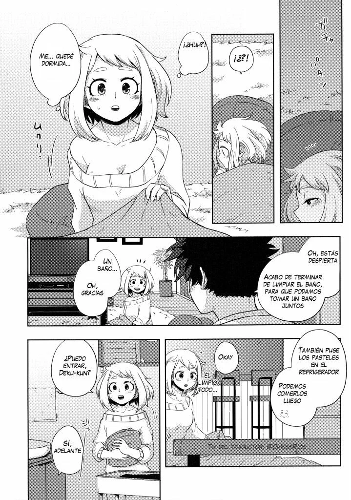 Portada del cómic Mekakushi Tea Time, sin personajes ni etiquetas definidas. - Página 4