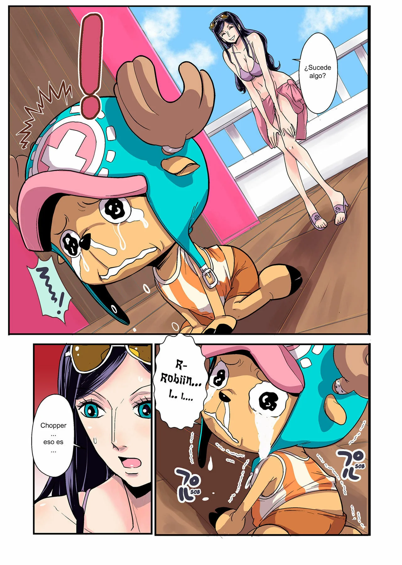 Portada del cómic CHOP STICK, ilustración principal de la obra. - Página 69