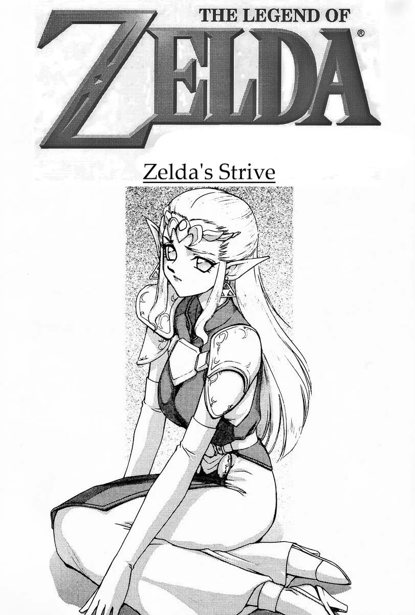 Portada del cómic Legend of Zelda; Zelda's Strive, con la princesa Zelda en primer plano. - Página 40