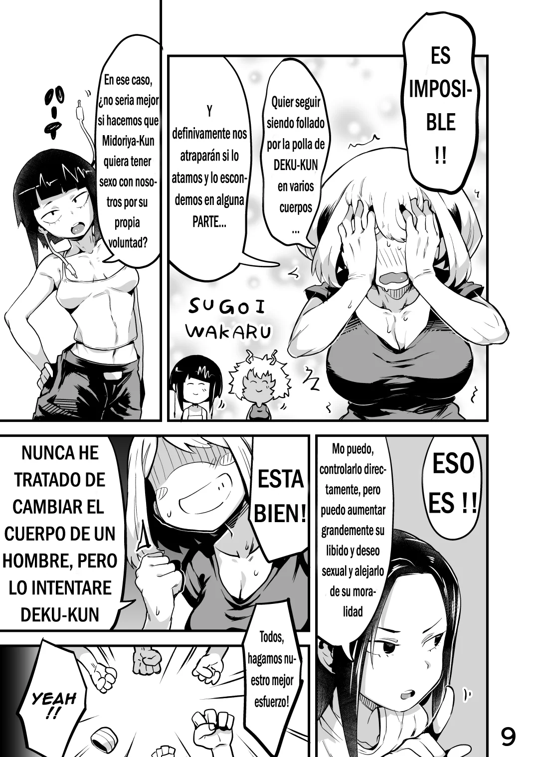 Portada del cómic Boku to Nottori Villain Nakademia Vol. 2, mostrando a sus personajes principales. - Página 20