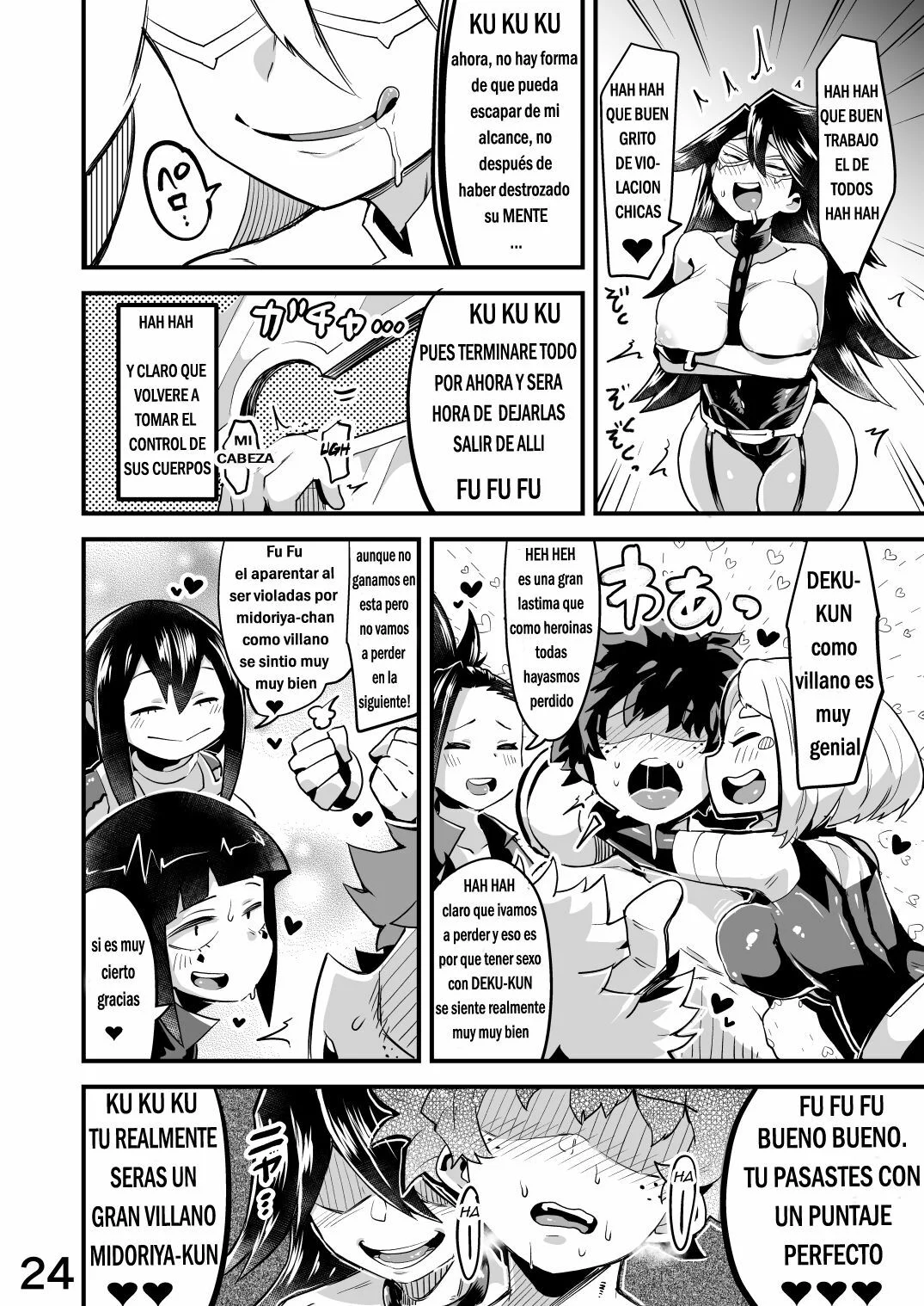 Portada del cómic Boku to Nottori Villain Nakademia Vol. 2, mostrando a sus personajes principales. - Página 4