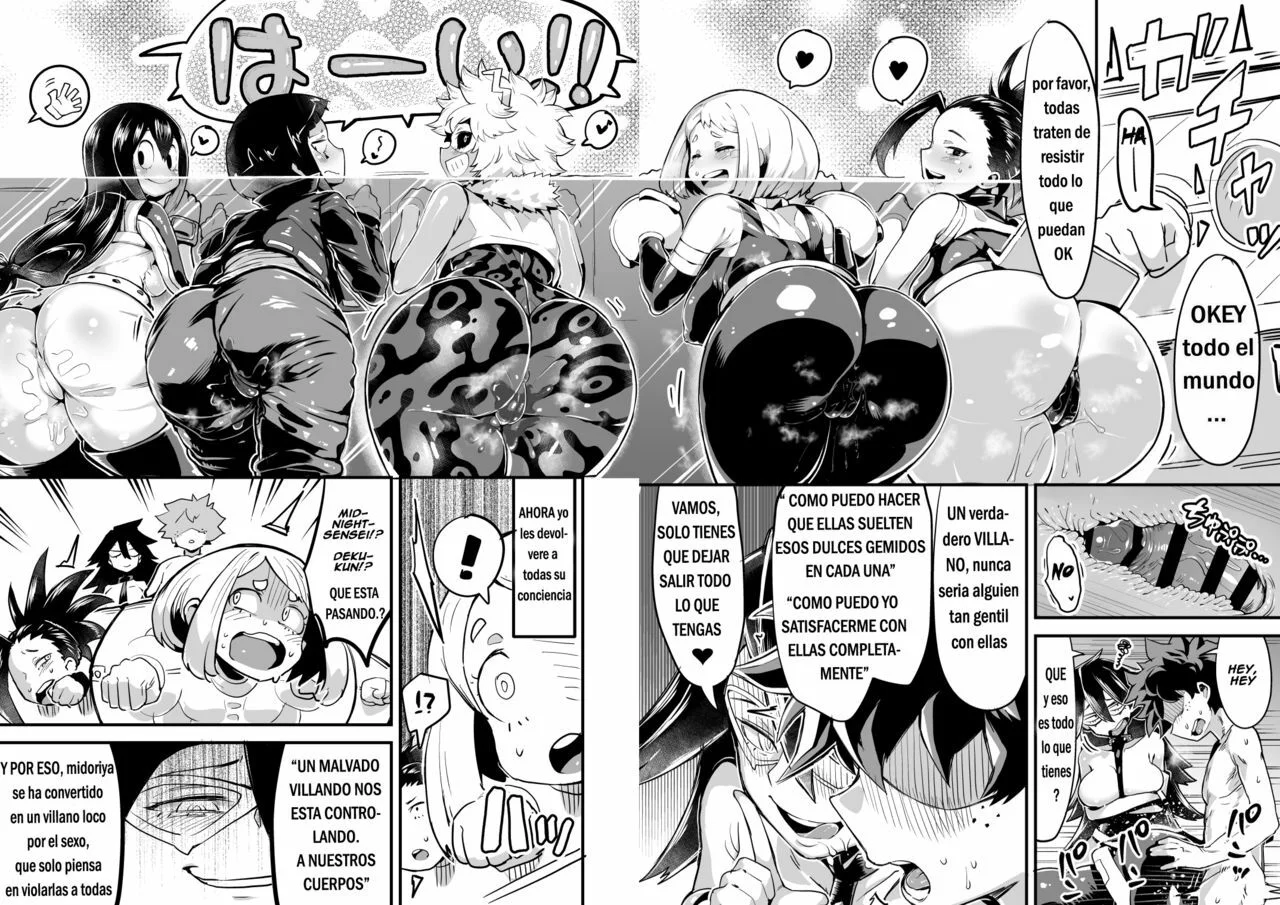 Portada del cómic Boku to Nottori Villain Nakademia Vol. 2, mostrando a sus personajes principales. - Página 7