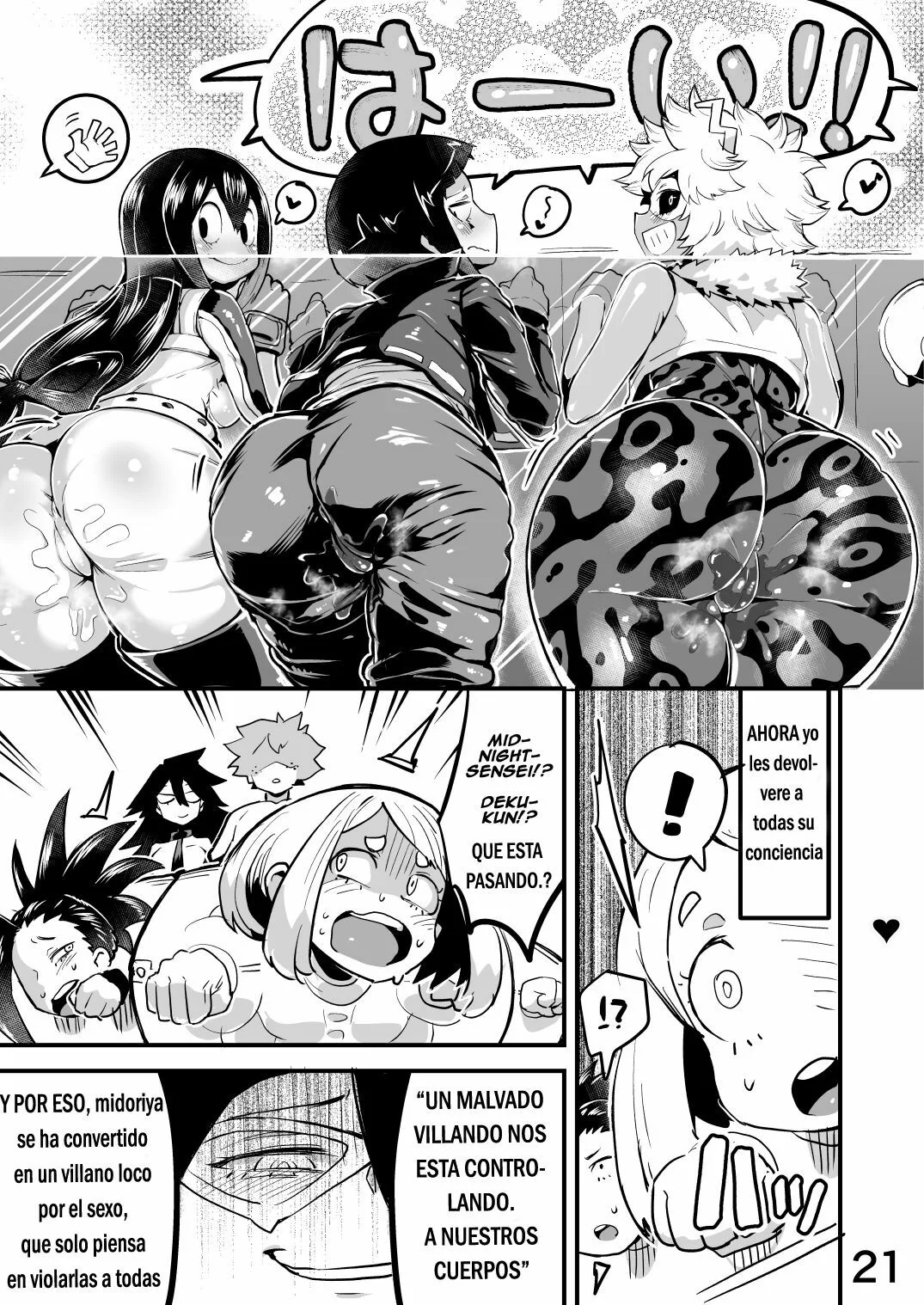 Portada del cómic Boku to Nottori Villain Nakademia Vol. 2, mostrando a sus personajes principales. - Página 8