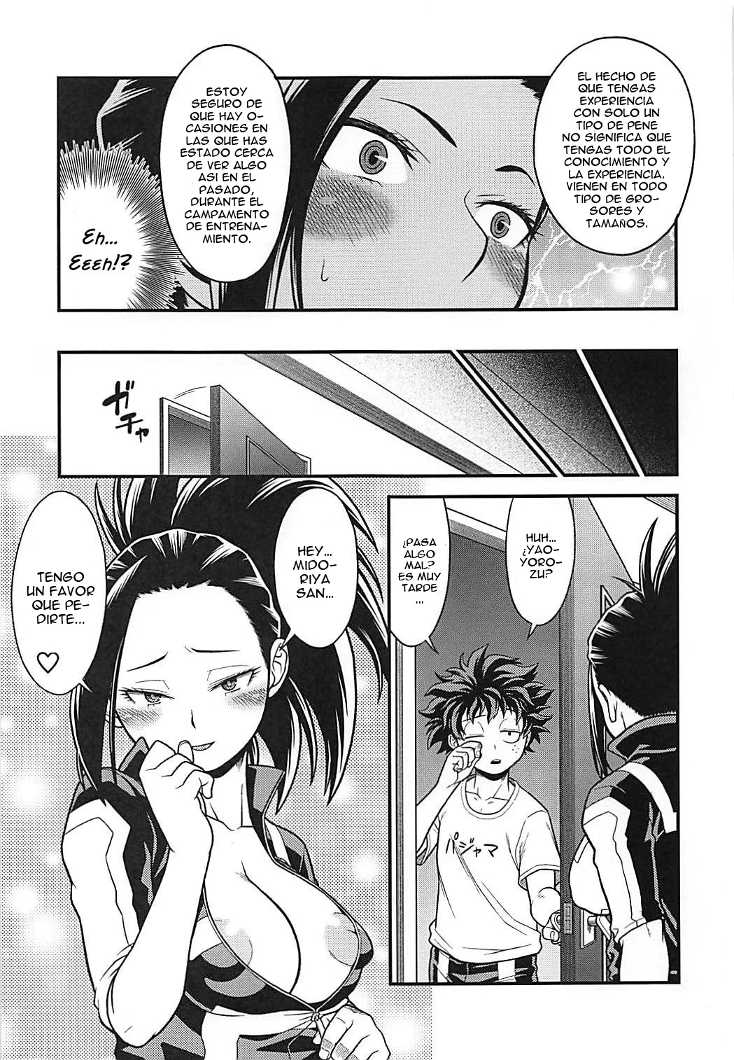 Portada del cómic H-ERO!! 4 Yaoyorozu: Coming, con su título y diseño visual. - Página 4