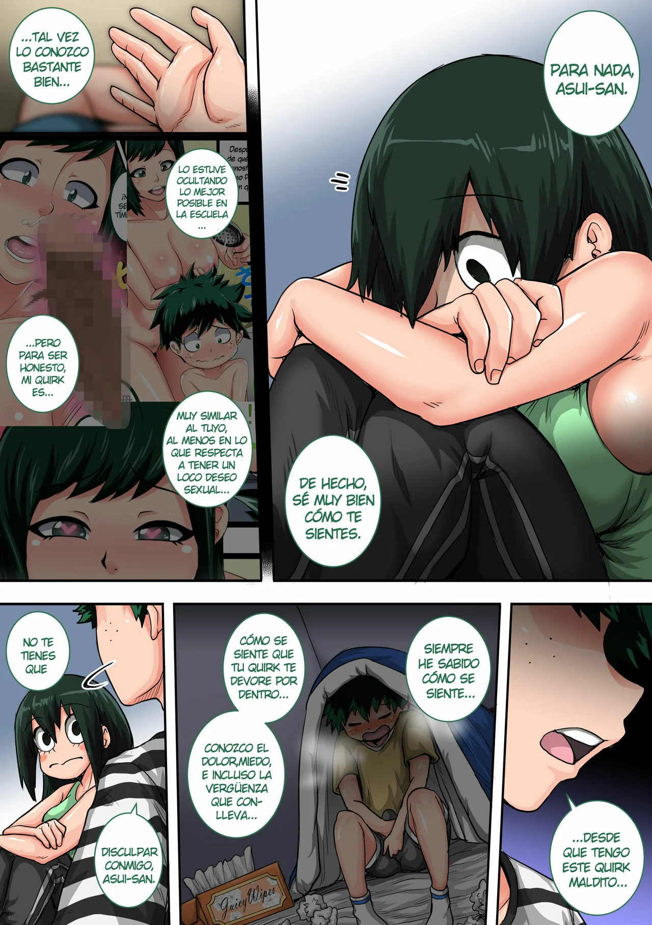 Portada del cómic Boku no Harem Academia 6, con la chica de instintos animales en primer plano. - Página 63