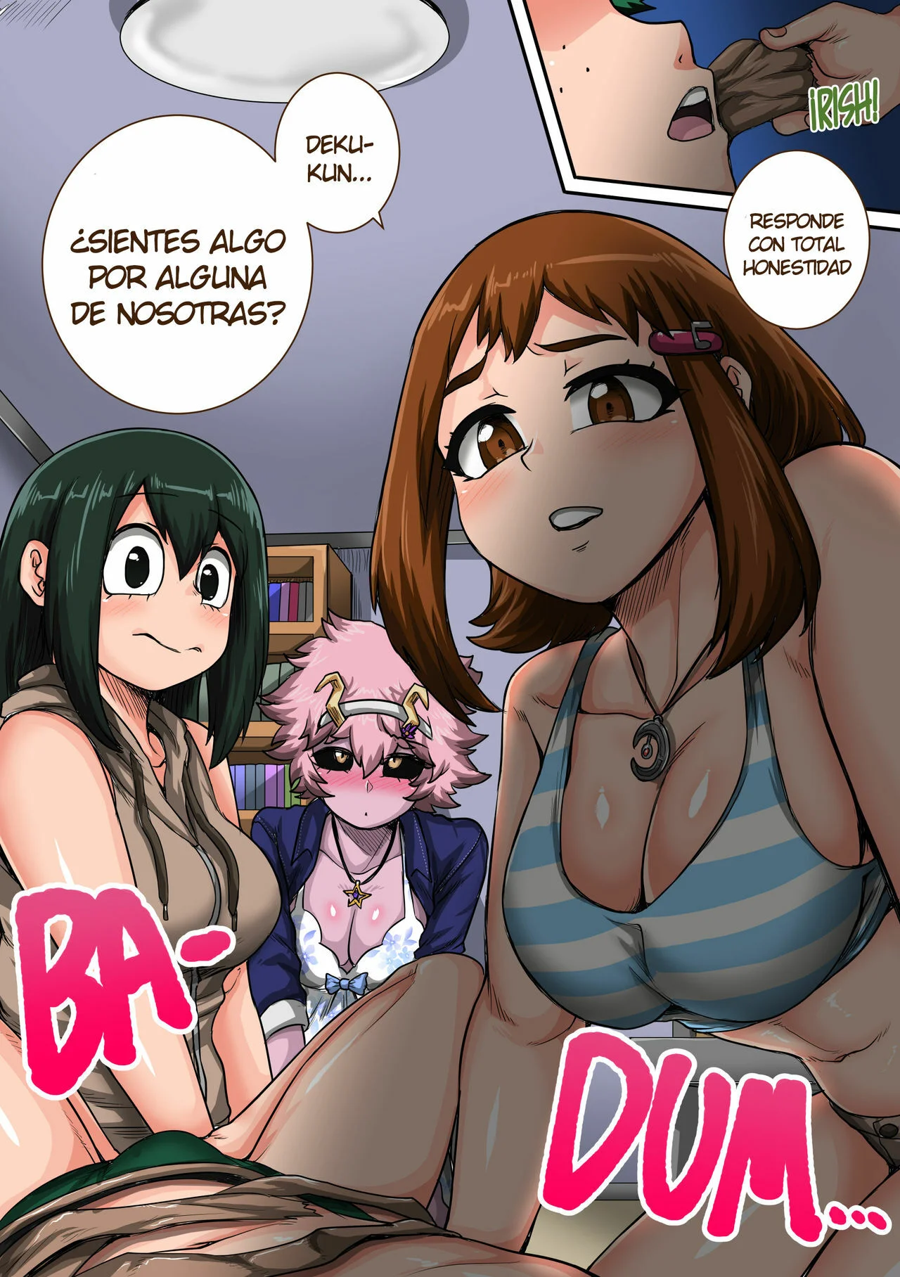 Portada del cómic Boku no Harem Academia 6, con la chica de instintos animales en primer plano. - Página 9