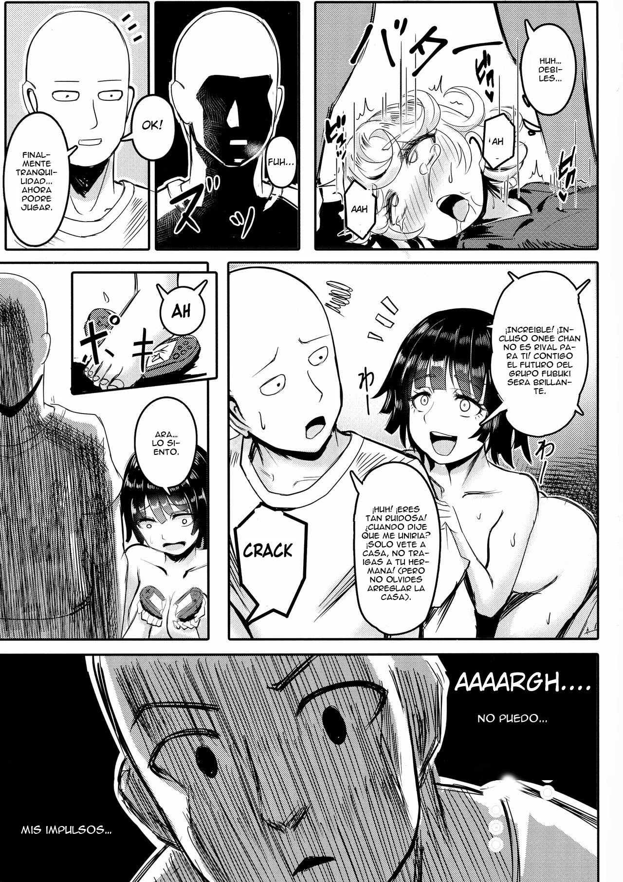 Portada del cómic ONE PORNCH MAN Tatsumaki Shimai. - Página 15